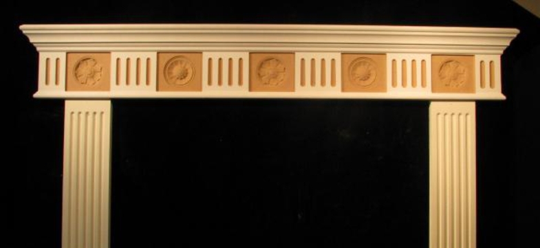 Fluted Window Casing