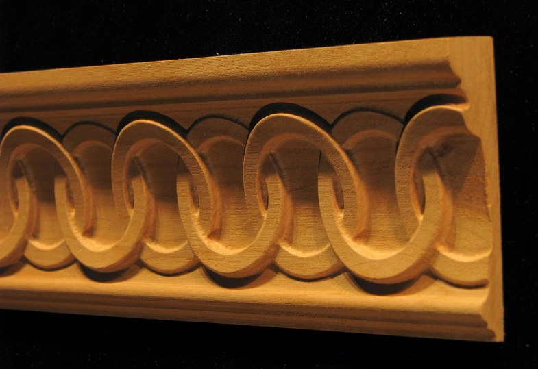 Decorative Wood Moulding Celtic Rings