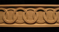Frieze Moulding - Linked Rings