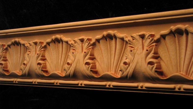 Moulding - Large - Acanthus w Shell