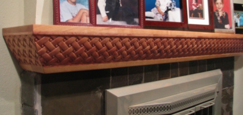 Weave Mantel | Fireplace Mantel Components