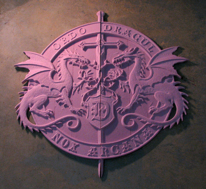 Theatrical Dragon Panels | Whimsical Art, Medallions, and Client Projects