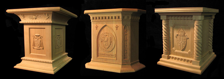 Pedestal - Archbishop of Detroit | Church and Liturgical Themes