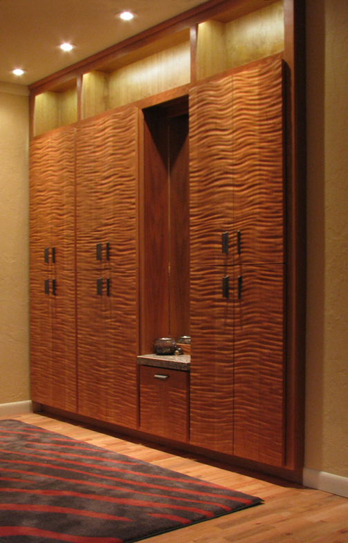 Textured Wardrobe  Cabinetry and Doors