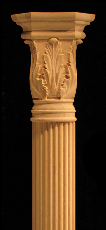 Capital - Acanthus Rounded