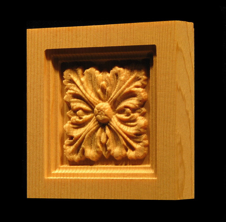 Corner Block - Acanthus Leaves