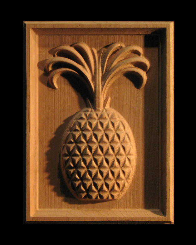 Corner Block - Deco Pineapple