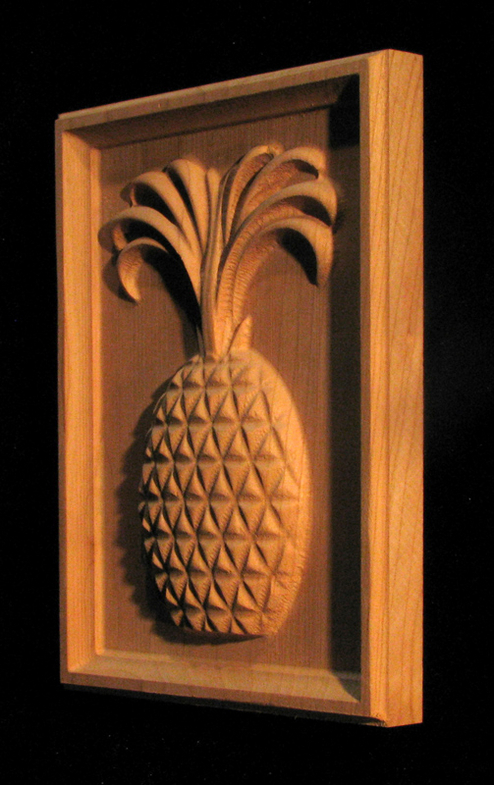 Corner Block - Deco Pineapple