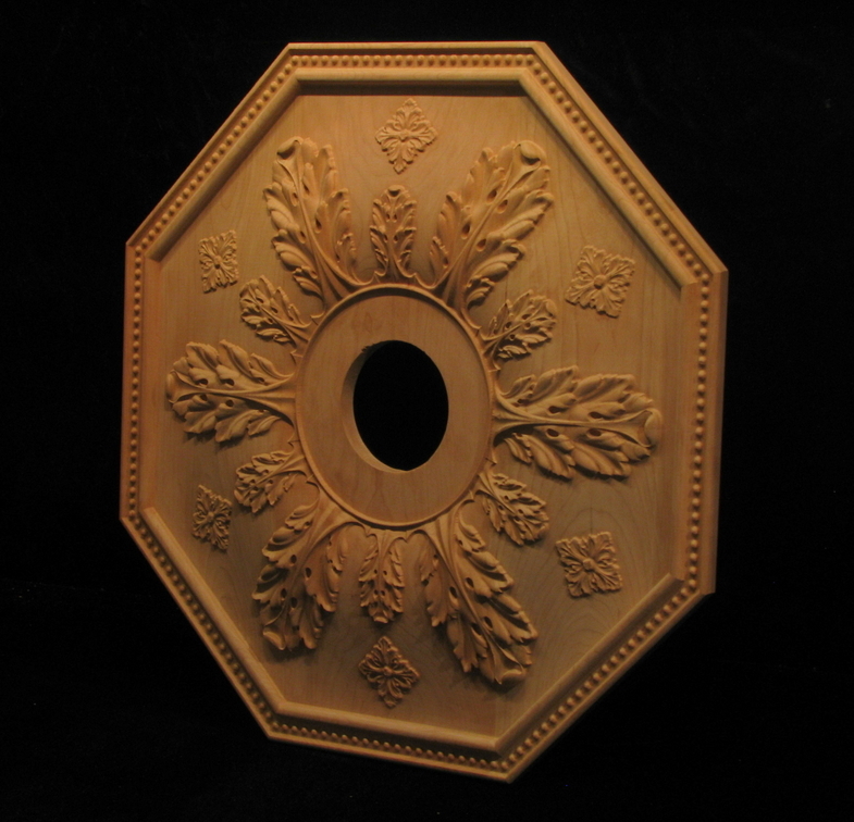 Ceiling Medallion Acanthus Windows, Doors, Ceiling Trim & Medallions