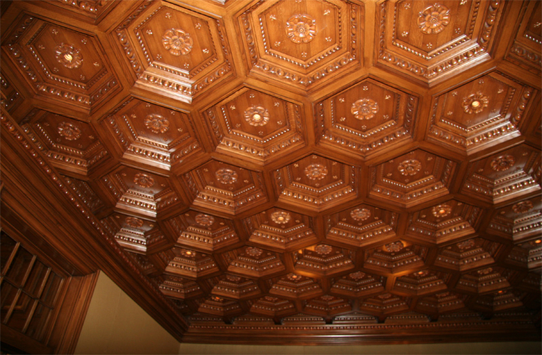 Elegant Coffered Ceilng | Range Hoods