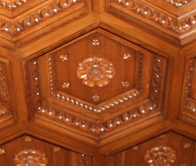 Elegant Coffered Ceilng