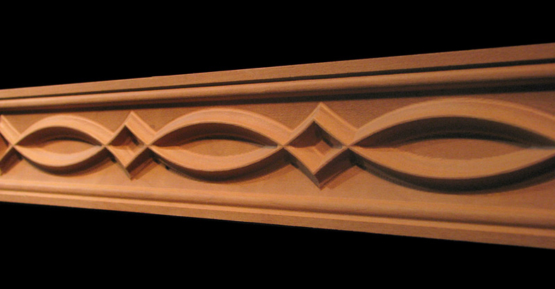 Frieze Moulding - Arches and Points (Mullion Pattern)
