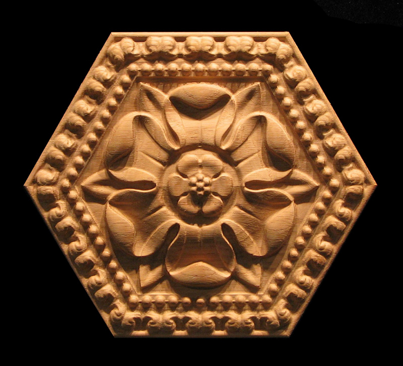 Medallion - Classic Flower with Border
