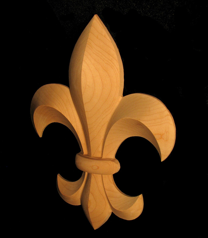 Onlay - Fleur de Lis #1