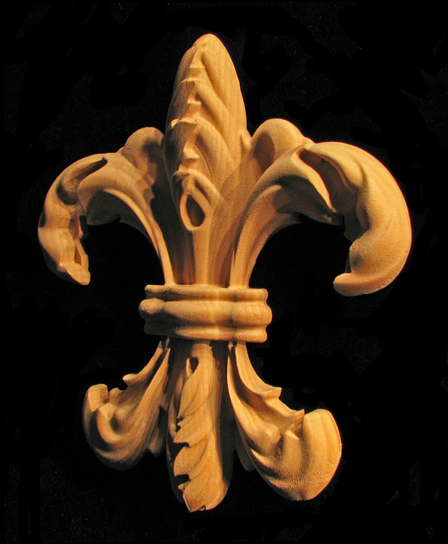 Onlay - Fleur de Lis #2