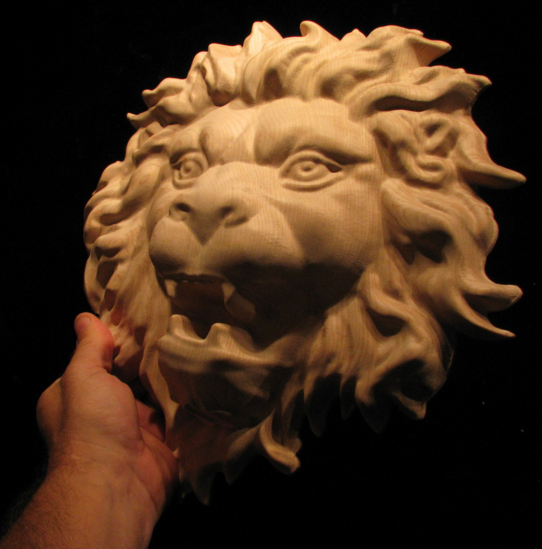 Onlay - Roaring Lion Head