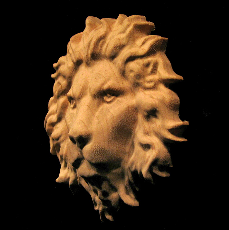 Regal Lion Head Onlay