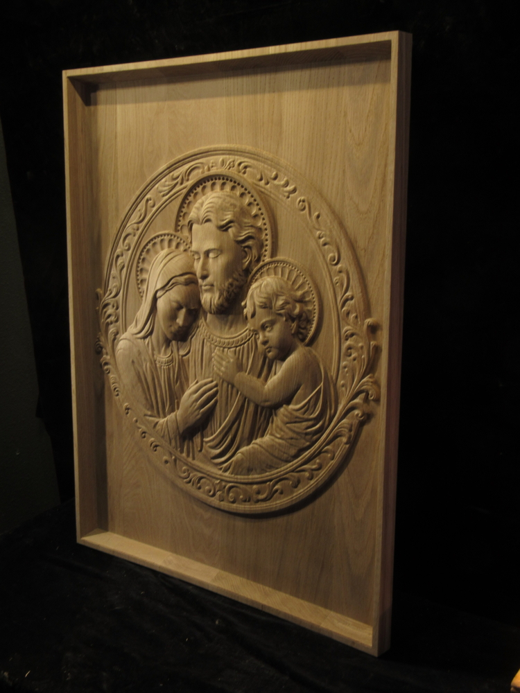 Baby Jesus, Mary and Joseph