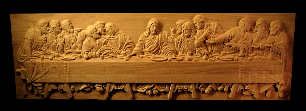 The Last Supper Relief Panel | Church and Religious Themes