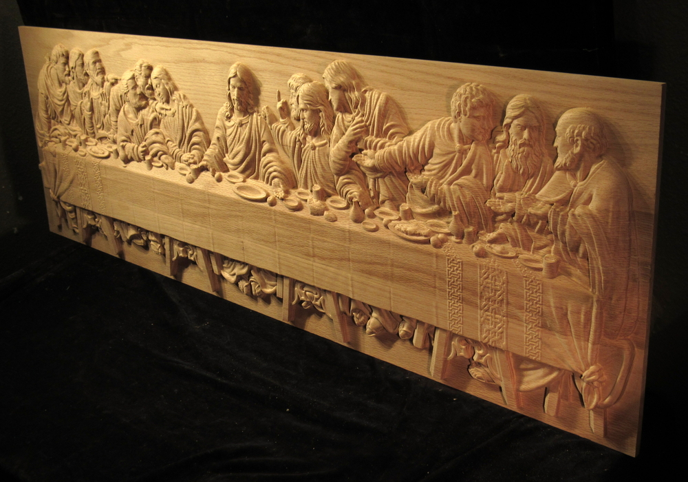 The Last Supper Relief Panel