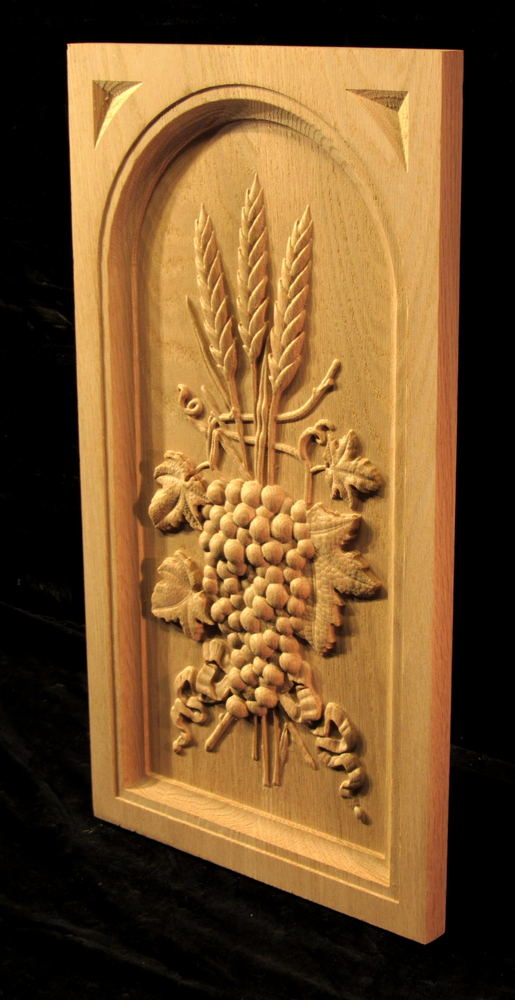Grapes and Wheat Panel