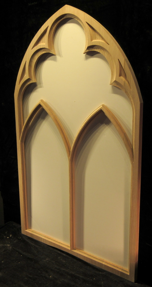 Simple Gothic Arched  Frame - Pierced