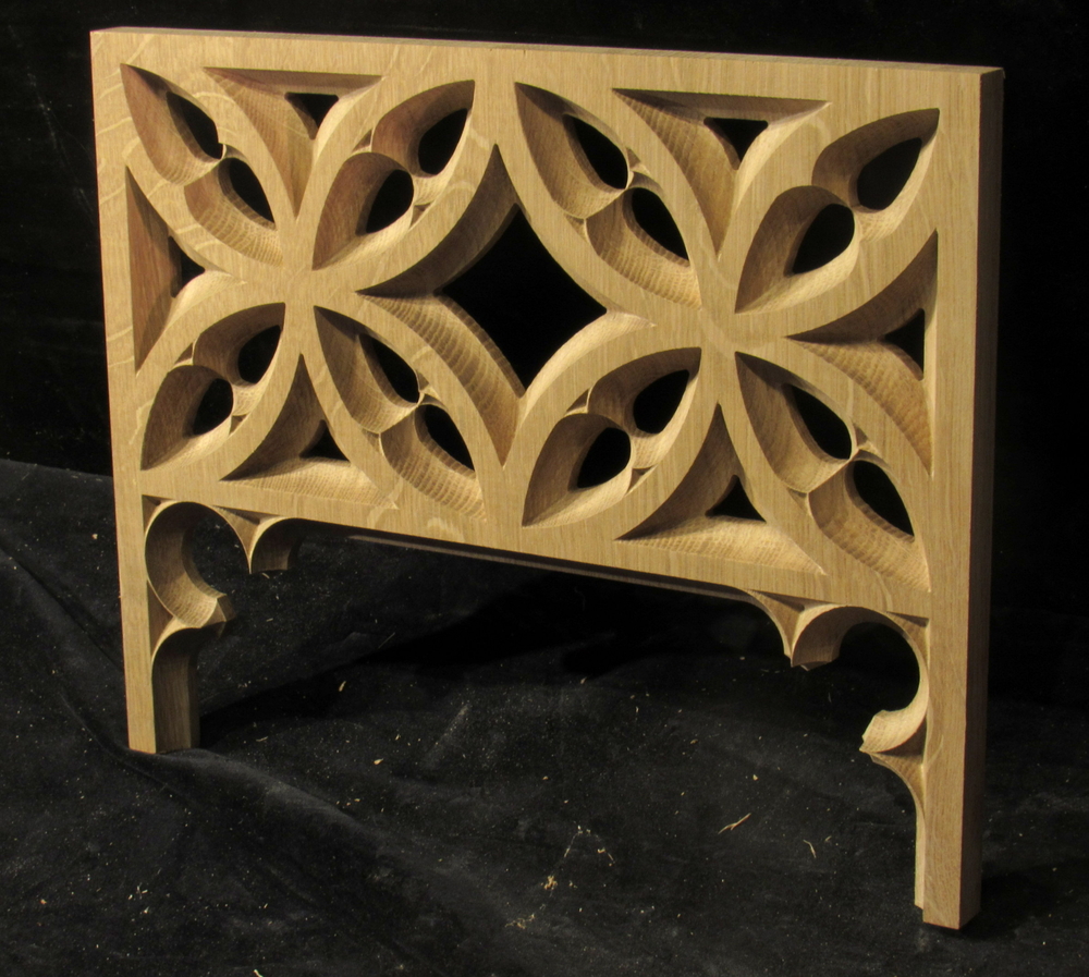 Gothic Rosette Tracery Panel or Screen