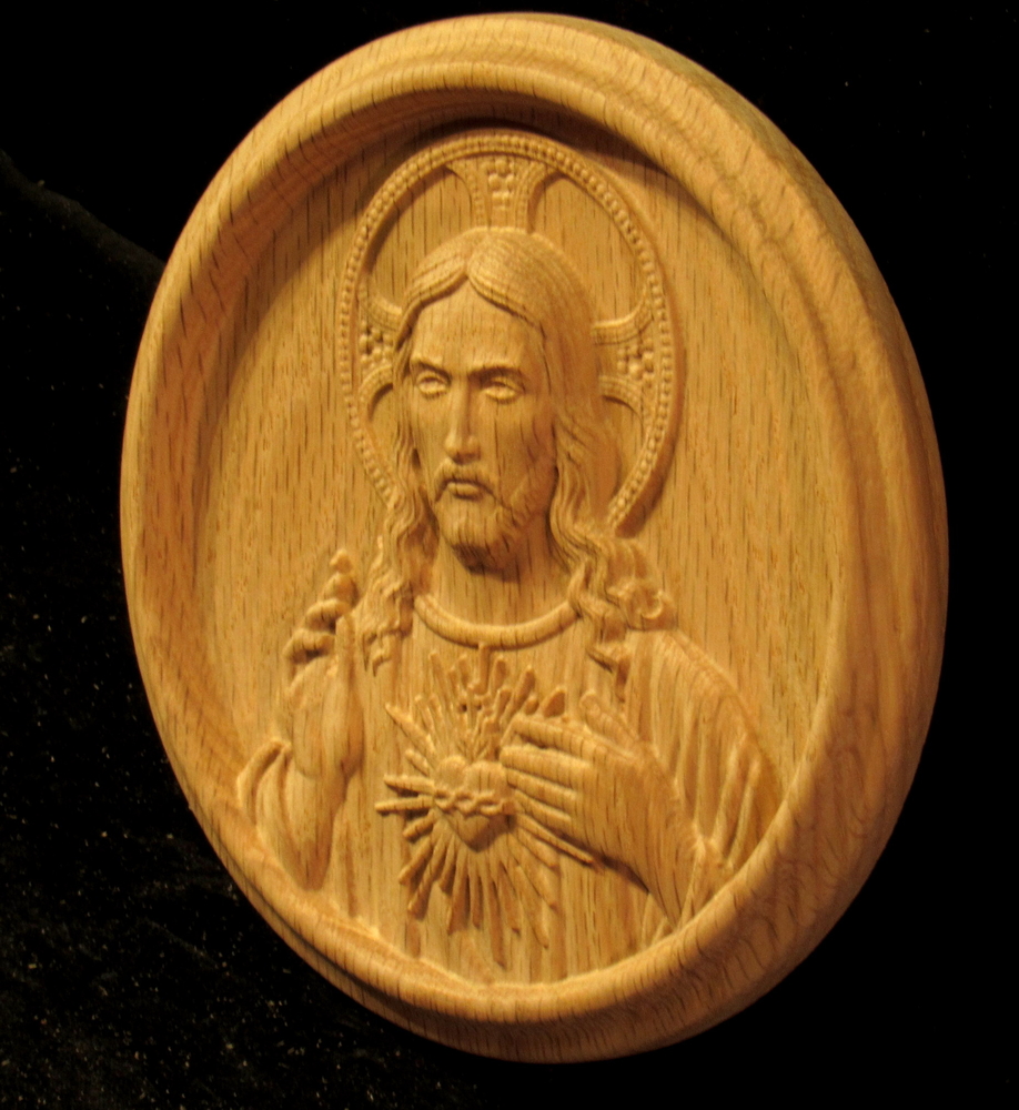 Sacred Heart of Jesus medallion