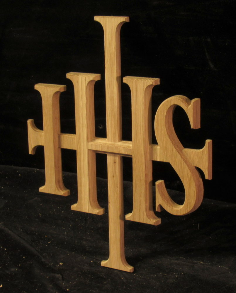 IHS Monogrammed Cross #2