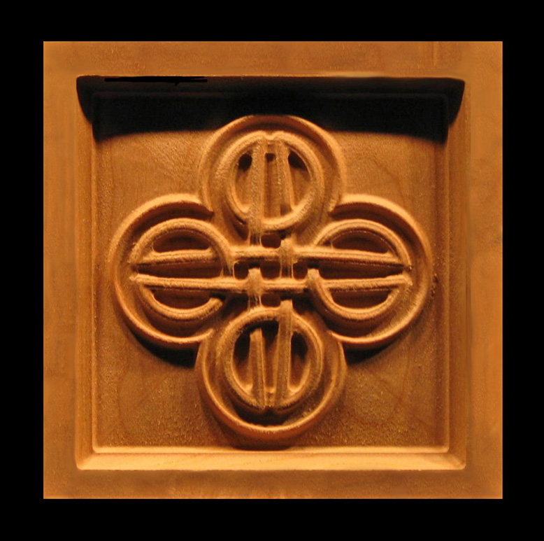 Corner Block - Celtic Knot