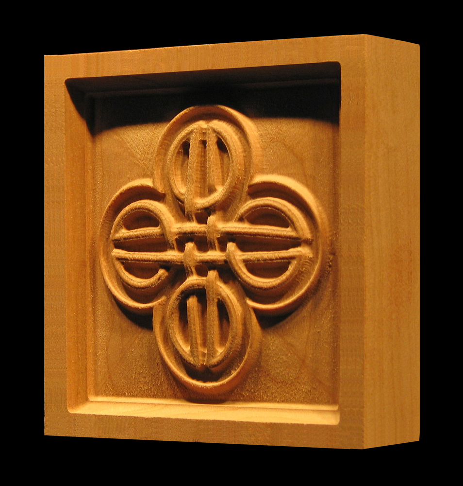Corner Block - Celtic Knot