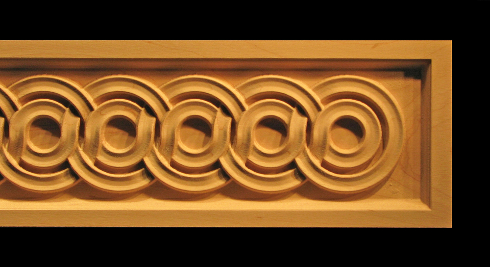 Frieze Moulding - Ring Weave (Bow Bridge)