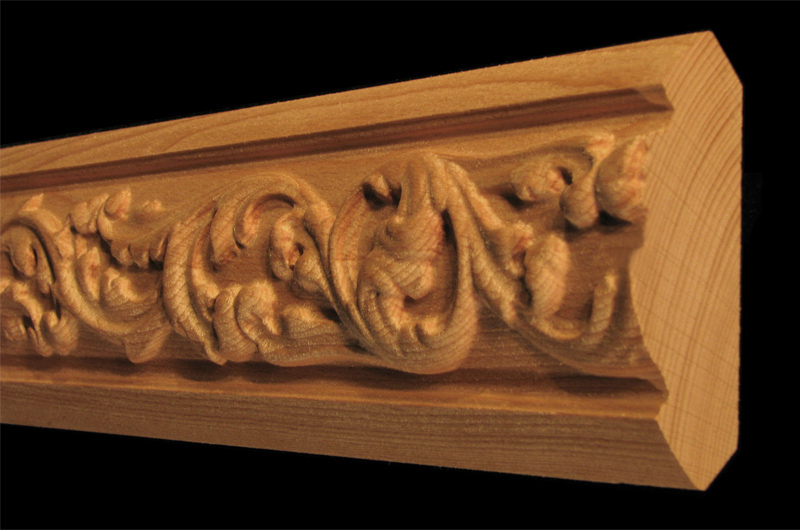 Corner Moulding - Acanthus Whimsey