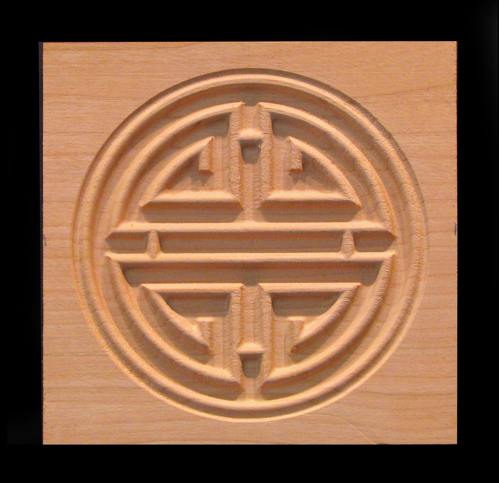 Corner Block - Prosperity Symbol