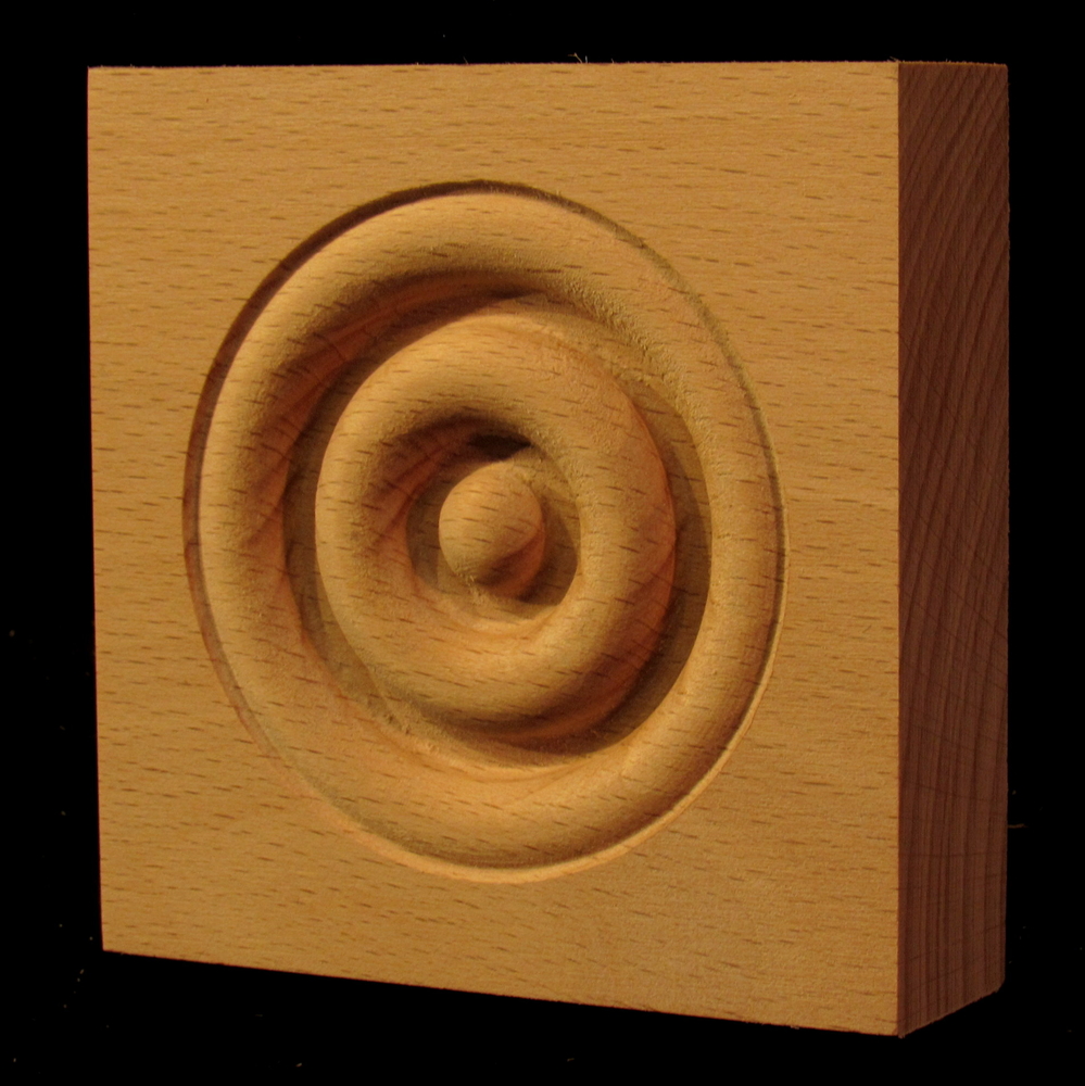 Corner Block - Classic Bullseye style #2 size 2.5