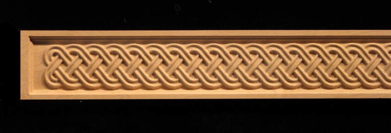 Frieze Moulding - Celtic Double Weave