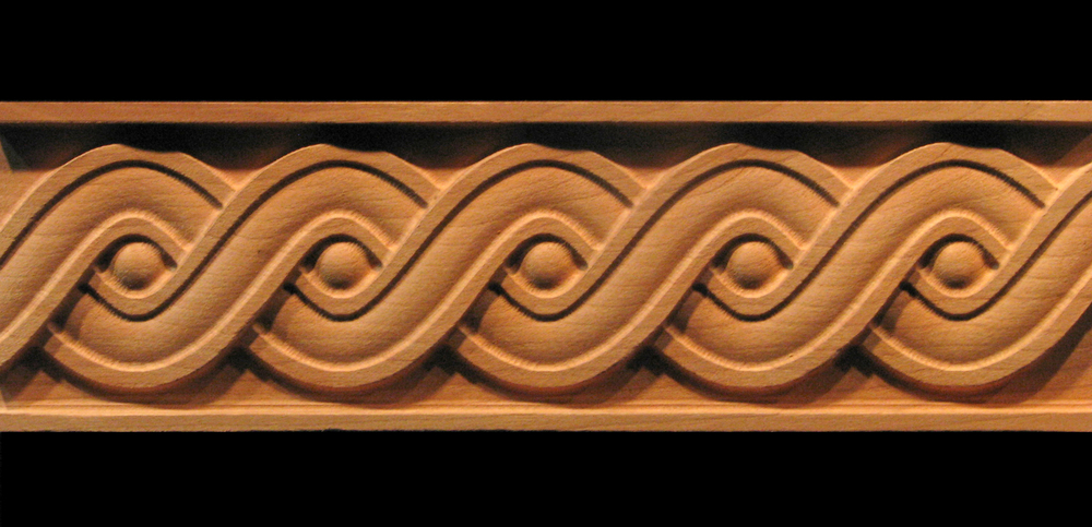 Frieze Moulding - Running Coin Weave