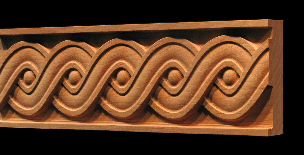 Frieze Moulding - Running Coin Weave