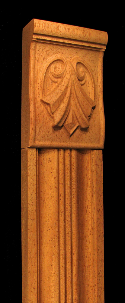 Pilaster - Antigua Capital w Base