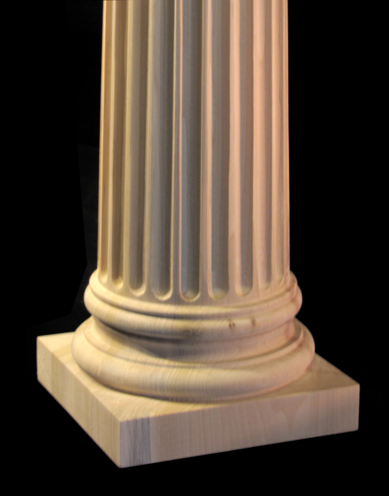 Wooden Column Full or Half Round - Corinthian 6