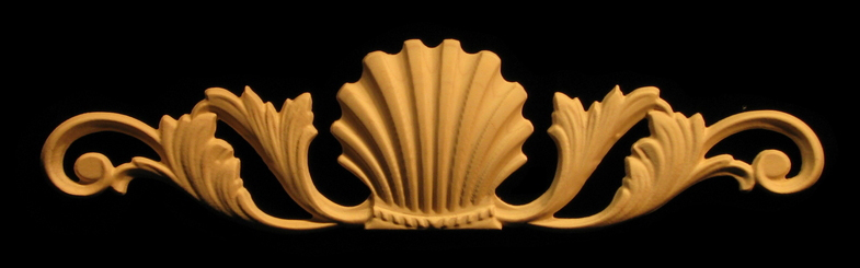 Onlay - Wide - Classic Shell w Scrolls