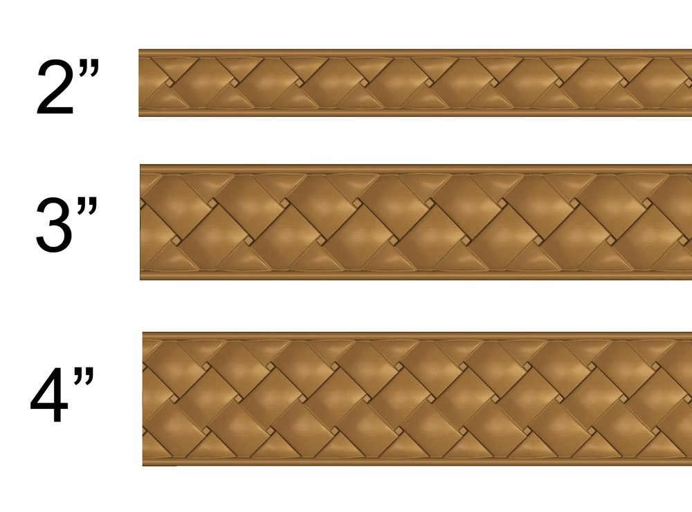 Detail Moulding - Square Basket Weave