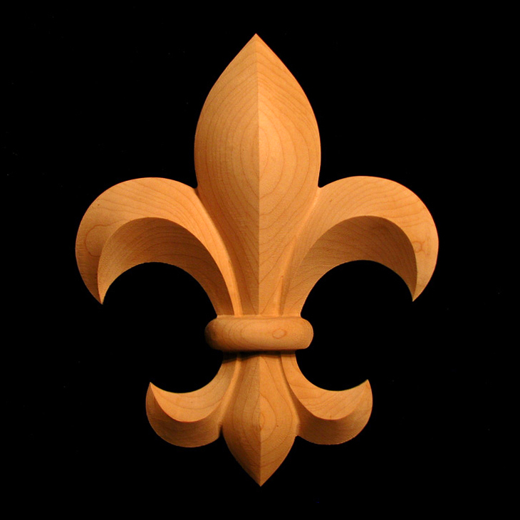 Onlay - Fleur de Lis #1