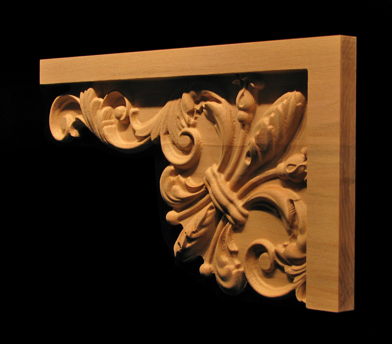 Stair Bracket - Fleur des Lis #2