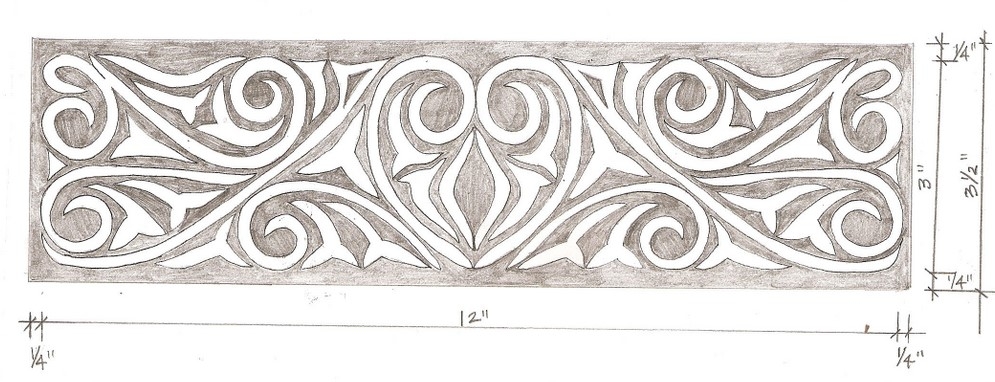 African Style Carved Panels