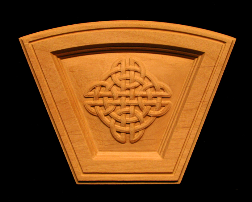 Keystone - Celtic Knot Arched Simple