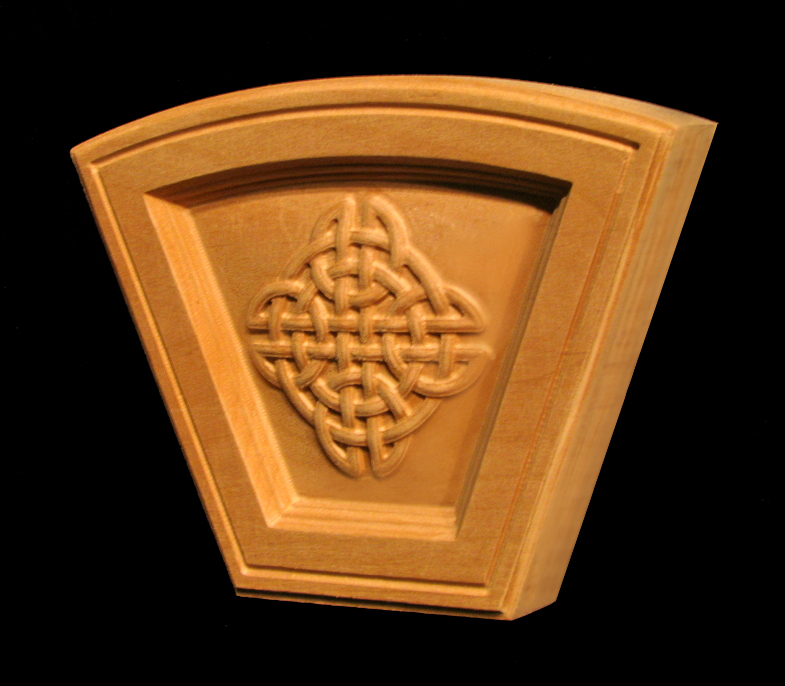 Keystone - Celtic Knot Arched Simple