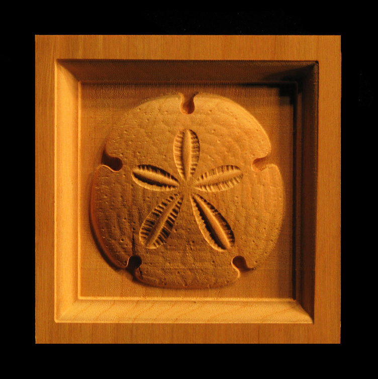 Corner Block - Sand Dollar