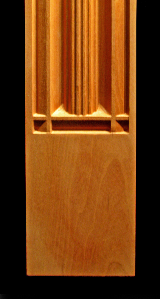Pilaster - Rounded Center Flutes and Profiles