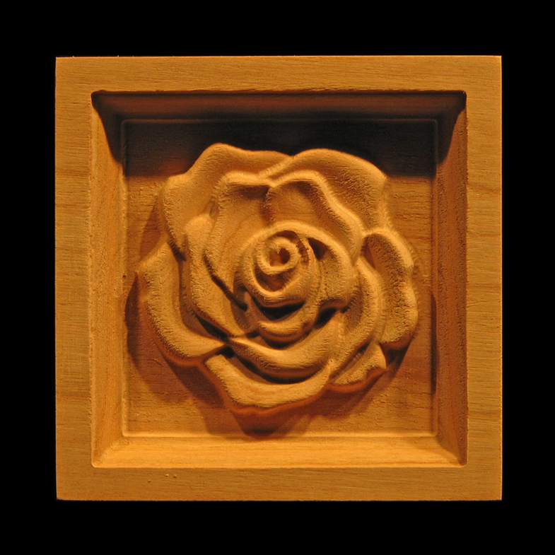 Corner Block - Rose #2